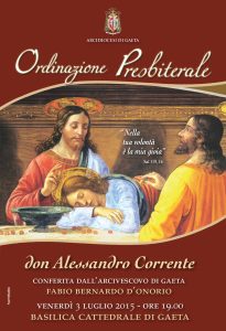 Gaeta Ordinazione don Alessandro Corrente
