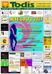 GAETA Locandina miss golfo 2015