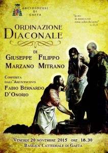 Gaeta Ordinazione diaconale di Giuseppe Marzano e Filippo Mitrano